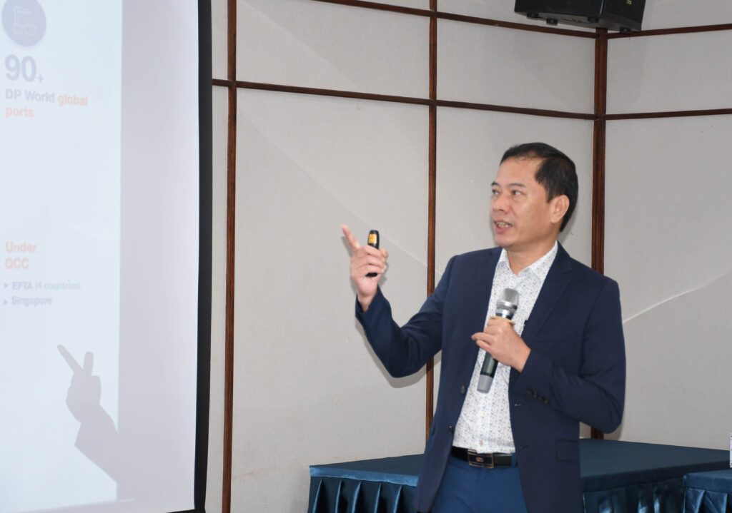 Mr. Dinh Cong Tuan – Head of the Dubai Chamber Office in Vietnam. Photo: Minh Khue.