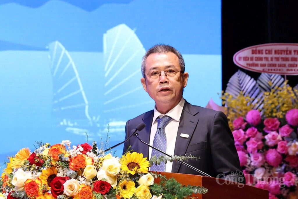 Mr. Thai Nhu Hiep, Chairman of the Board of Members and General Director of Vinh Hiep Co., Ltd., and Vice President of the Vietnam Coffee and Cocoa Association. Photo: Hien Mai