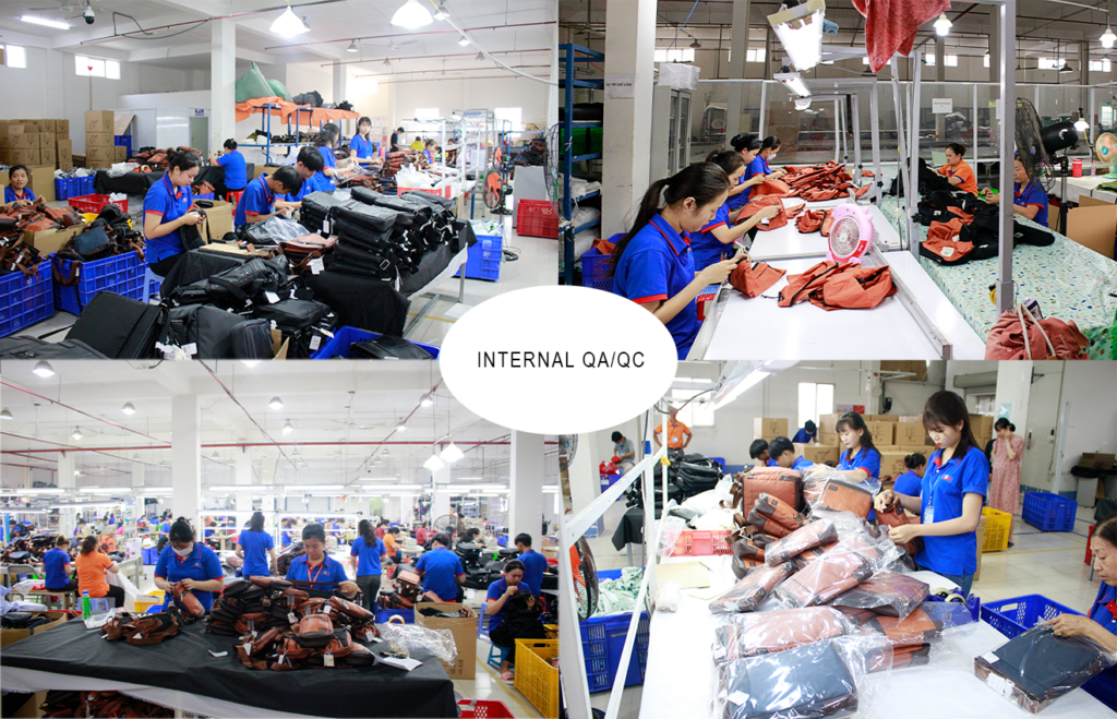 OEM bag factory in Vietnam, Custom backpack manufacture, Viet Farm Vision bag production line