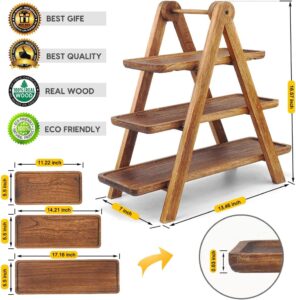 3 Tier Serving Tray Three Tiered Cupcake Stand