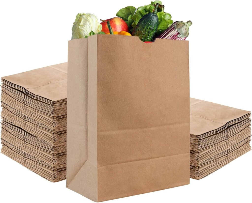 52 lb Kraft Brown Paper Bags