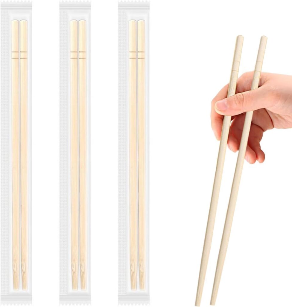 8.5 Inch X 25 Pairs Disposable Chopsticks