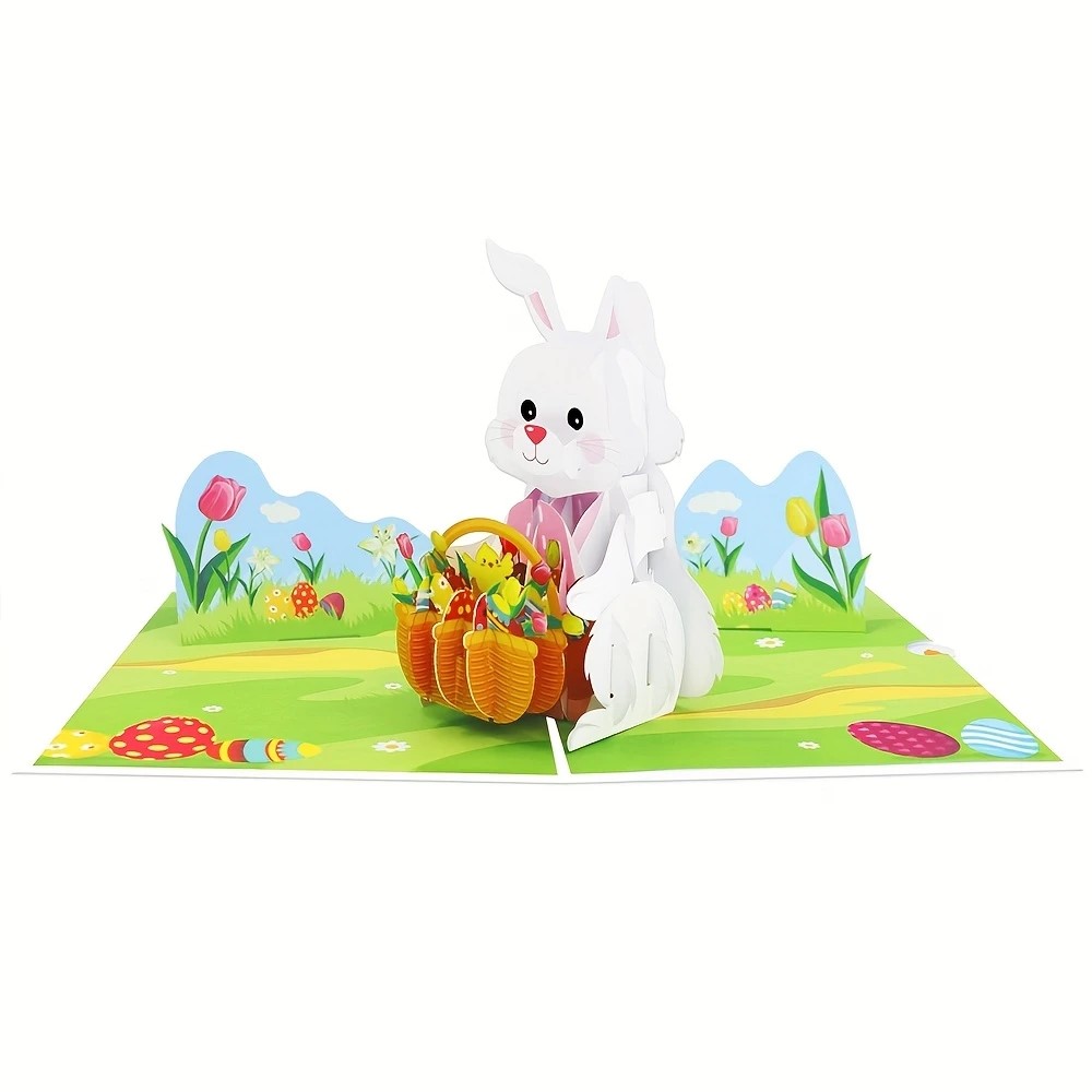 Adorable Bunny Easter Pop Up Cards
