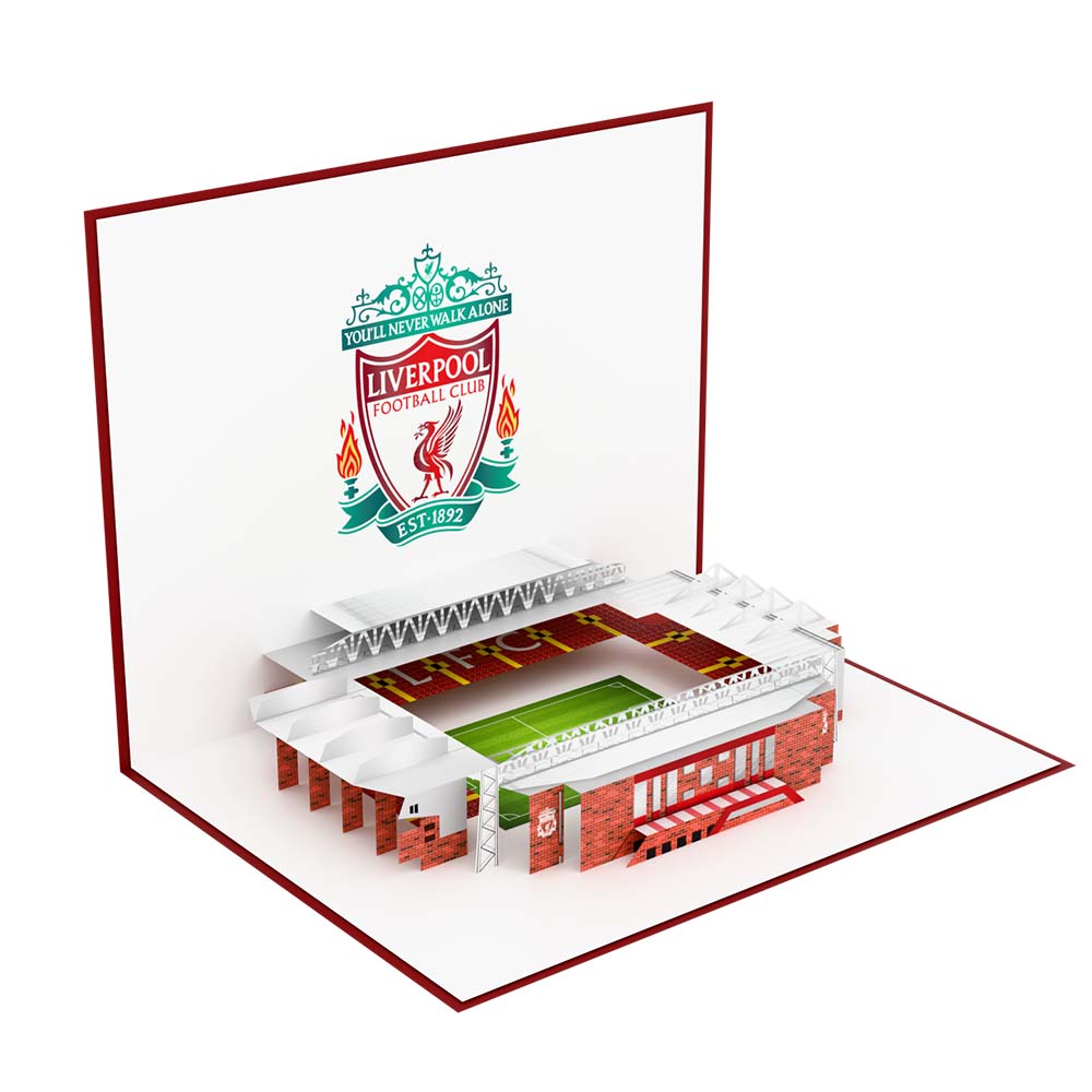 ANFIELD 3D POP-UP STADIUM CARDS - LIVERPOOL FC