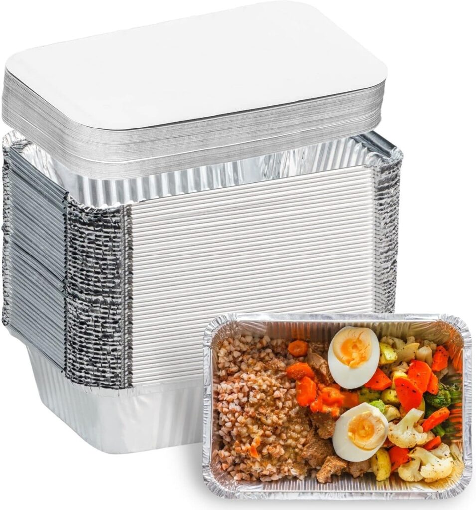 Aluminum Pans with Lids