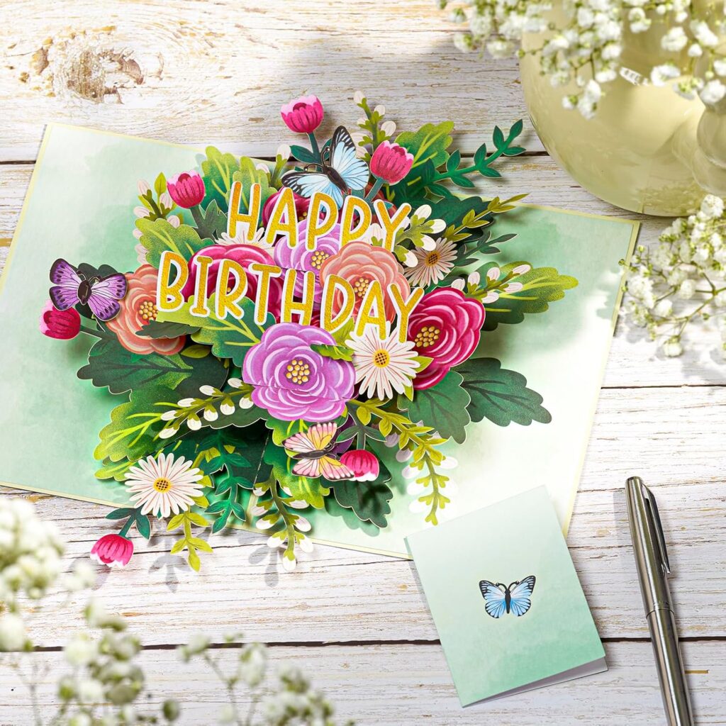 Birthday Greeting Cards Pop Up Cards