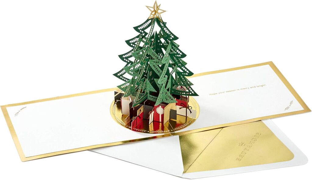 Christmas Tree Pop Up Cards