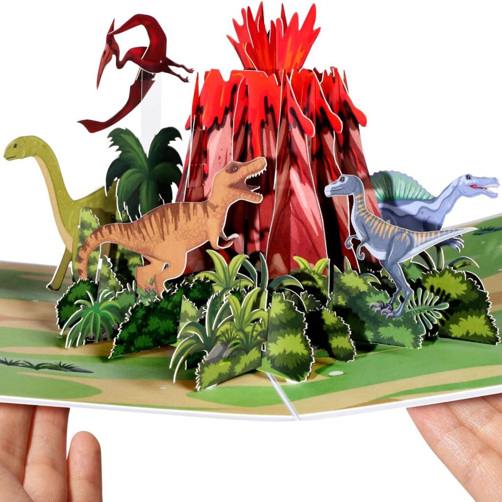 Dinosaur Pop Up Cards