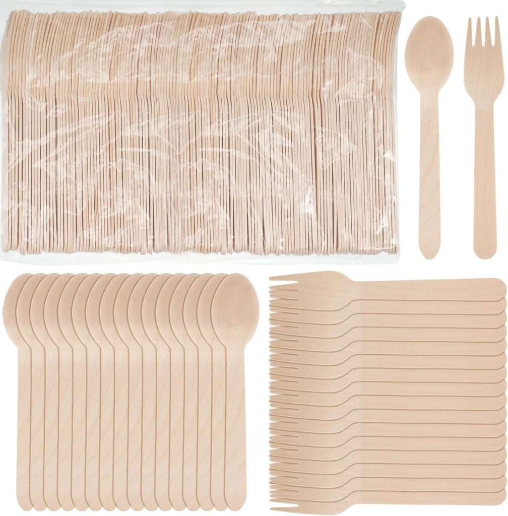 Disposable Wooden Cutlery Set
