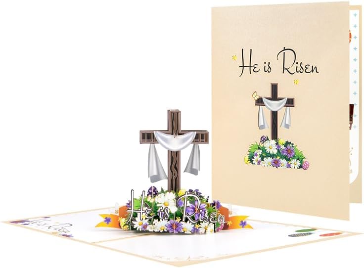 He is Risen Pop Up Cards