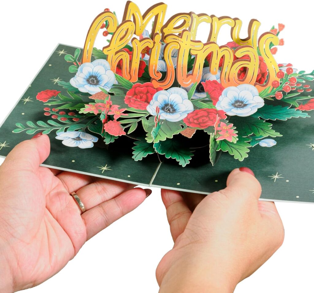Merry Christmas Pop Up Cards 1
