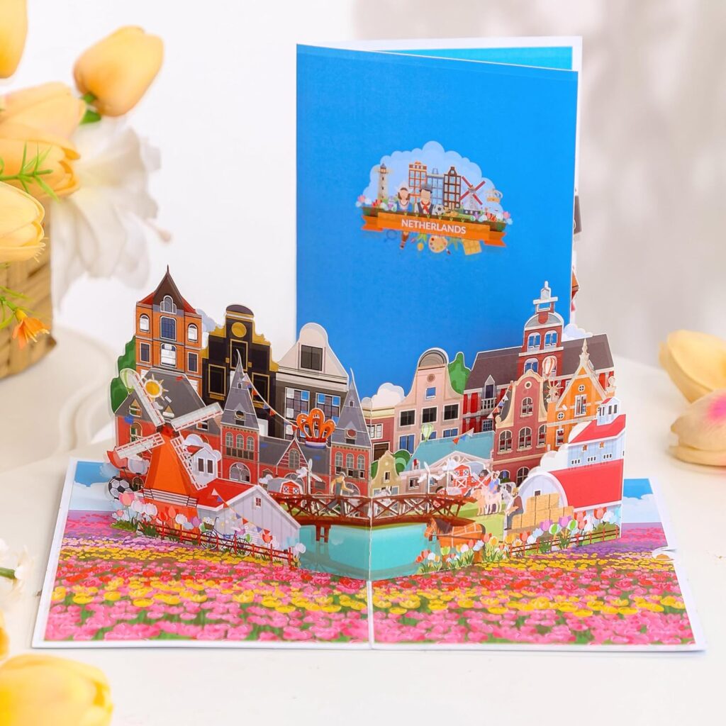 Netherlands Pop Up Cards