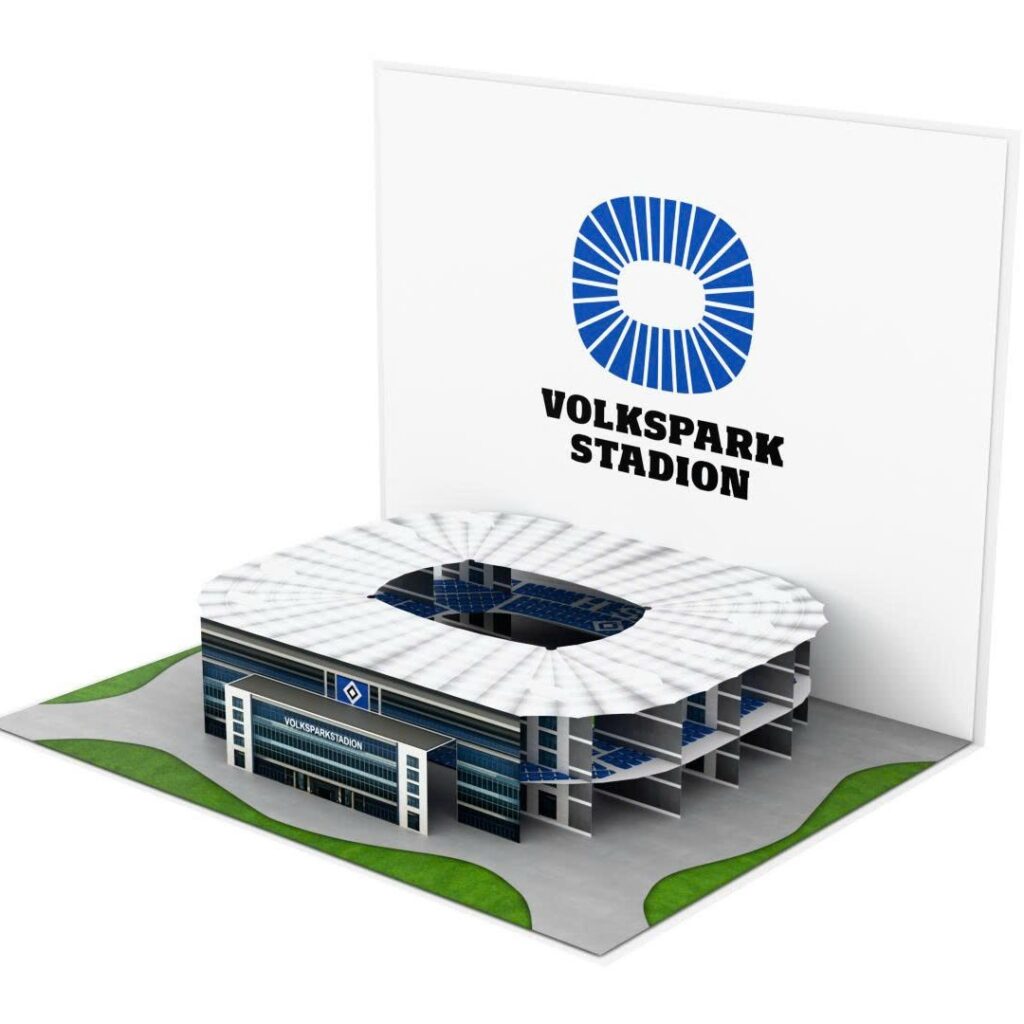 Volksparkstadion Stadium Pop Up Cars - Hamburger SV Football Clubs