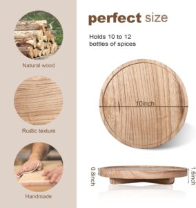 Round Decorative Tray Wood