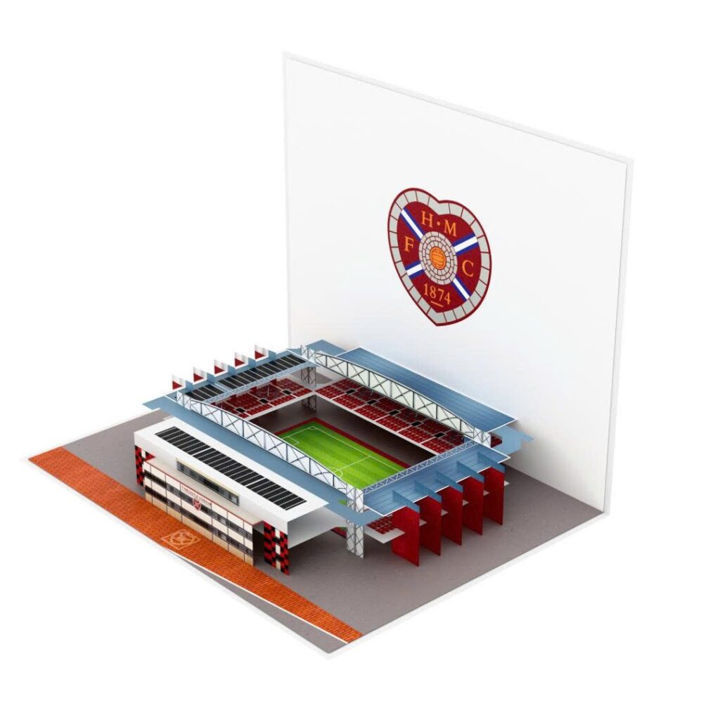 Tynecastle Park Pop Up Cards