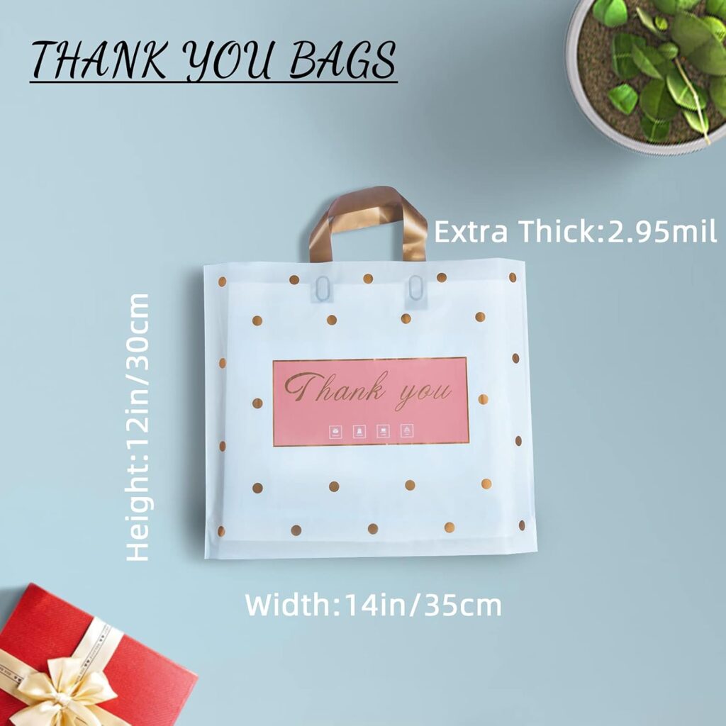Thank You Bags Plastic Bags for Small Business