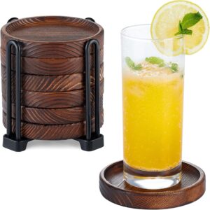 Wooden Coasters for Drink - Acacia Wood