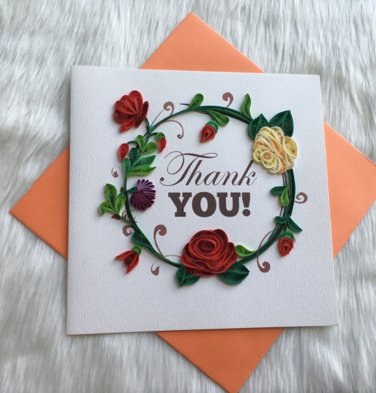 Handmade quilling cards wholesale Vietnam – custom designs