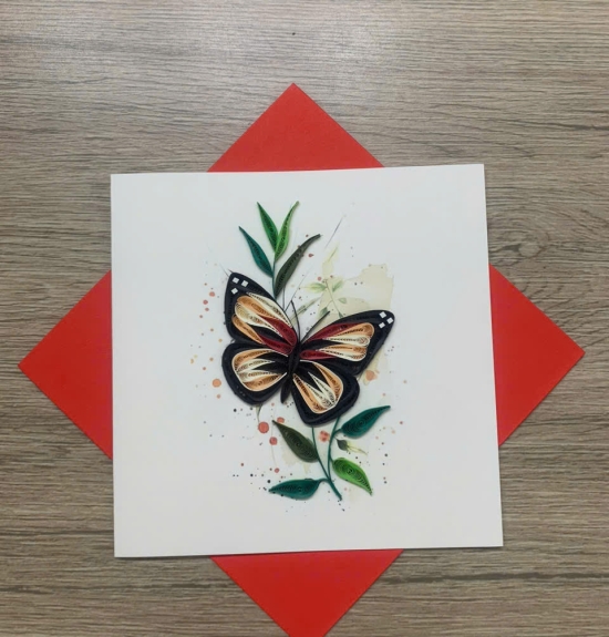 Vietnam handmade greeting cards supplier – quilling art