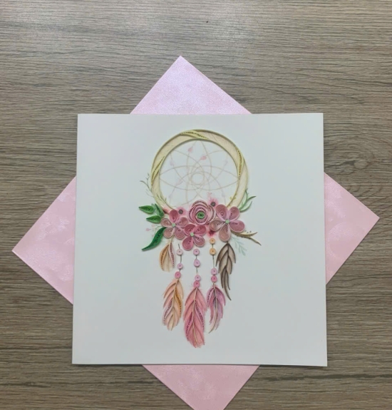 Vietnam quilling greeting cards wholesale manufacturer