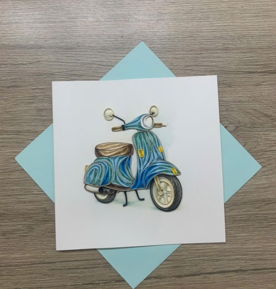 Vietnam handmade greeting cards supplier – custom quilling