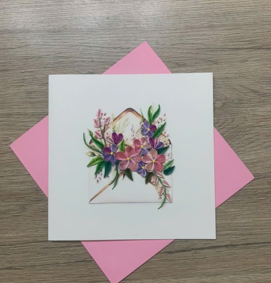 Vietnam wholesale gift cards manufacturer – handmade quilling