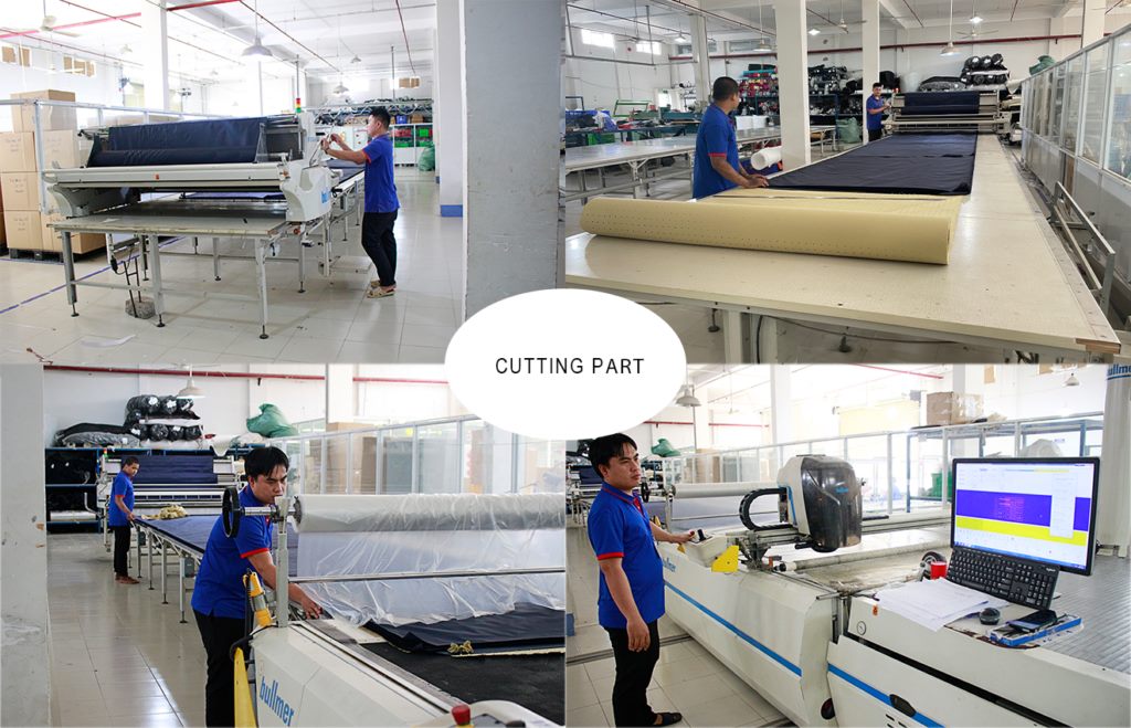 Wood workshop production floor